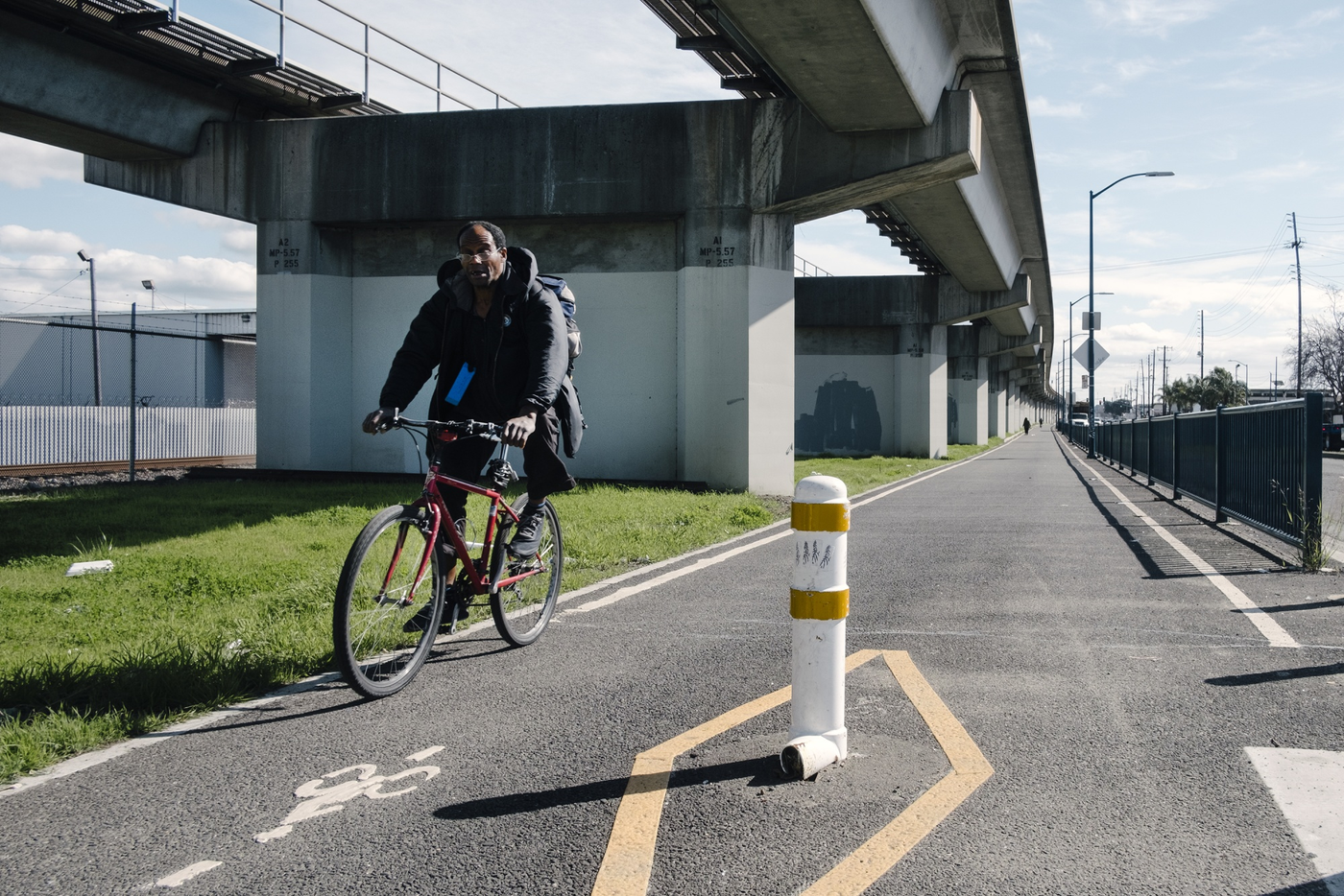 Man Biking
