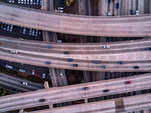 freeway from above